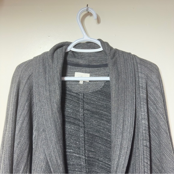 Aritiza Wilfred Diderot Openfront Sweater Gray Women Size S - Picture 3 of 9